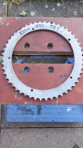 Bsa rear wheel sprocket 50t - bsa,