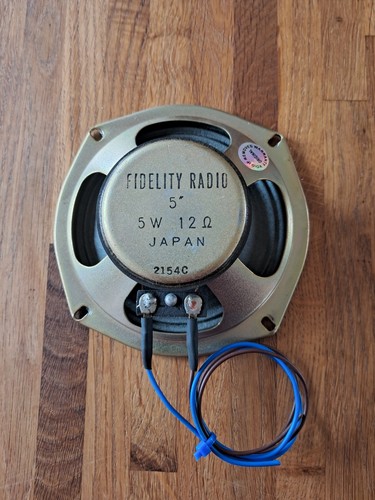 Fidelity vintage speaker - fidelity,