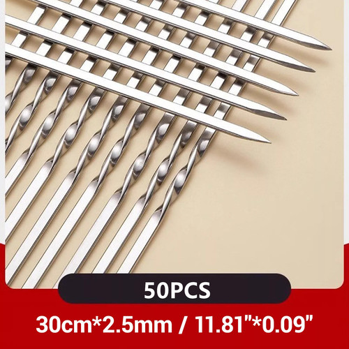 50pcs long metal - long,