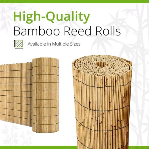10mm thick bamboo screening - thick,