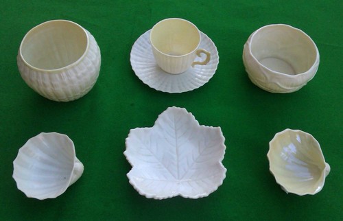 Belleek selection of items - -,