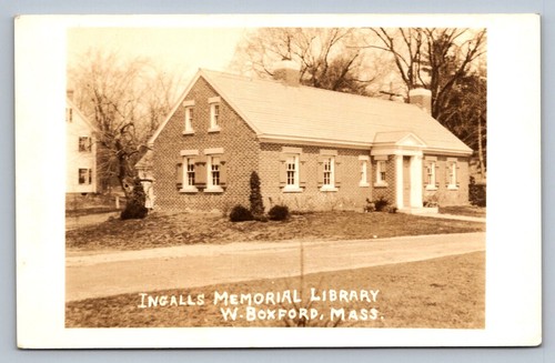 Postcard rppc massachusetts - rppc,