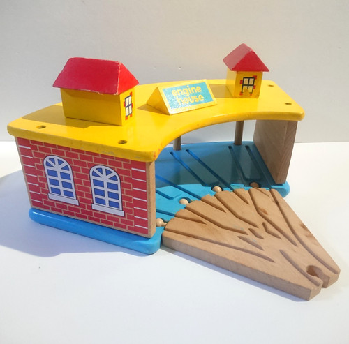 Wooden railway train 4 - railway,