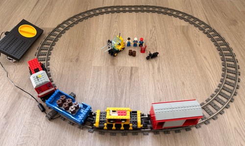 Lego load haul railroad - lego,