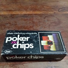 Vintage plastic interlocking