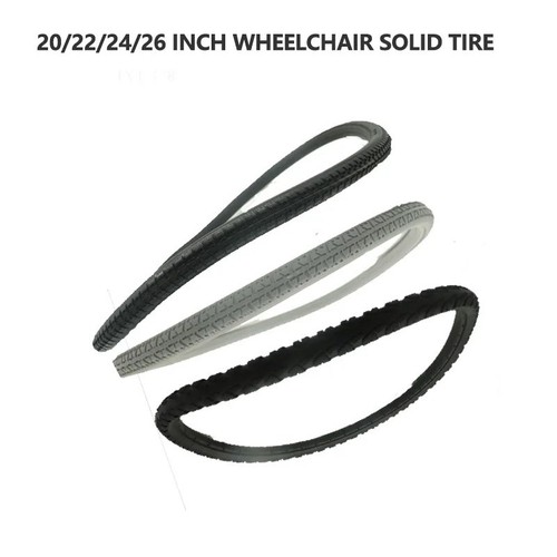 Wheelchair solid tyre 24 - 22,