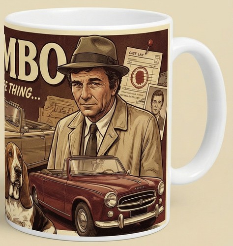 Columbo coffee mug cup - coffee,