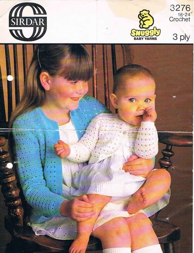Childrens cardigan crochet - childrens,