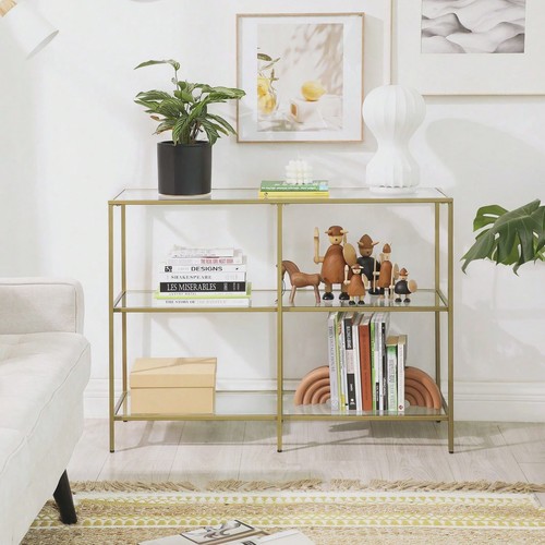 Tier console table gold - console,