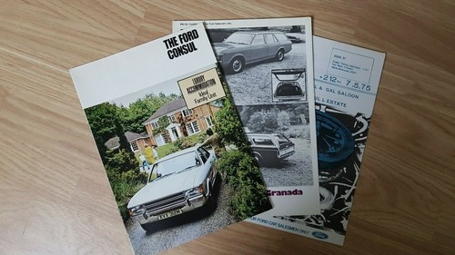 Ford consul brochure - consul,