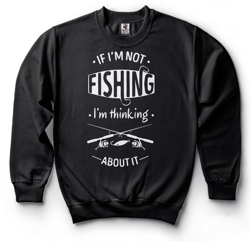 Fishing funny sweatshirt - fishing,