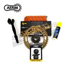 AFAM 520 Orange Chain and Sprocket Kit (Alloy) for Kawasaki ZX7R P1-P7 96-03