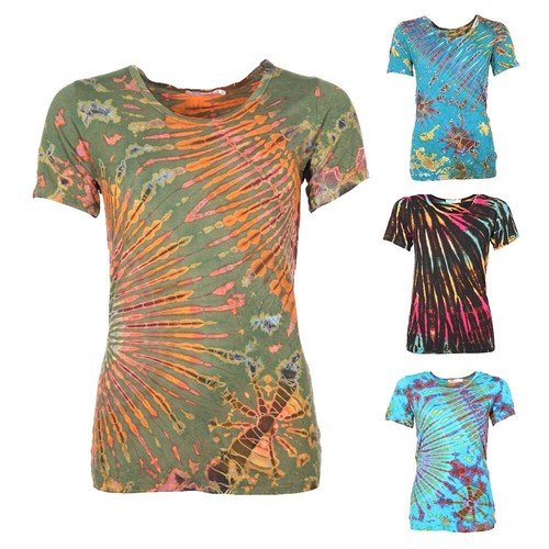 Tie dye jersey shirt - tie, t-shirt,