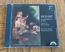 Mozart DIVERTIMENTI K 439B New World Basset Horn Trio (CD) Harmonia Mundi