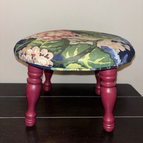 Vintage upholstered floral - upholstered,