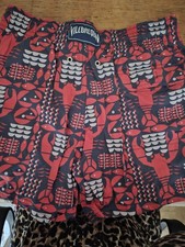 Vilebrequin Moonrise Lobster Men's Swim Shorts Size Medium Pre Owned Good Cond