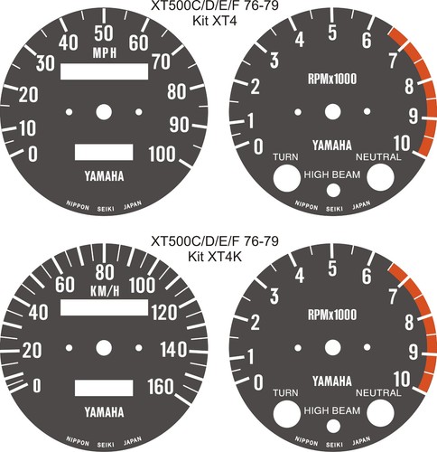 Yamaha xt500 xt250 all models - xt500,