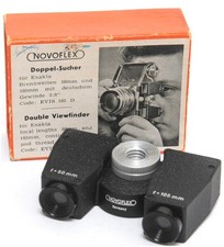 Novoflex Double Viewfinder Double Viewfinder for Exakta of K. Rademaker collection