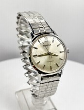 Vintage 1962 M2 Bulova Selfwinding Crosshair ￼ ￼Dial 33mm  Wrist Watch Runs