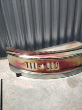 VINTAGE CAST IRON ENAMEL FIRE