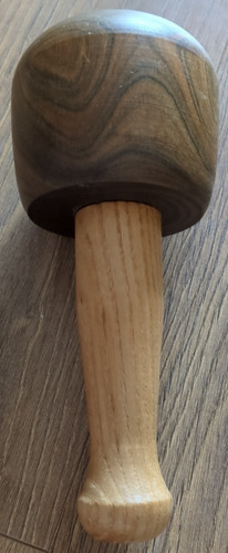 Hand turned lignum - hand,