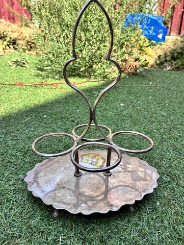 Vintage silver plated - plated, four