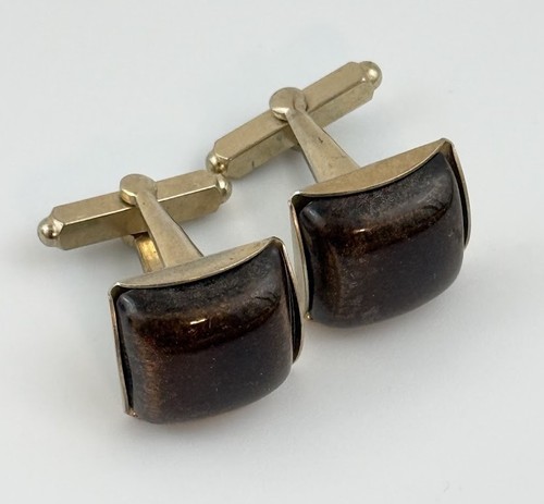 Vtg cufflinks silver - vtg,