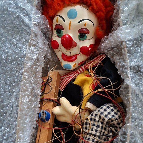 Vintage clown style marionette - vintage,