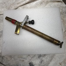 Vintage Brass Blow Lamp / Blow