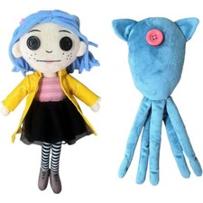 Premium Coraline Squid Plush Doll With Unique Character Design For Cozy Cuddling
