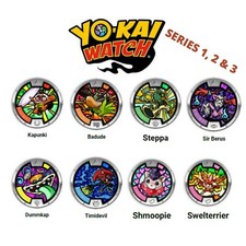 YO-KAI WATCH MEDALS SERIES 1, 2 & 3 CHOOSE YOUR FAVOURITE MEDAL FOR YOKAI WATCH