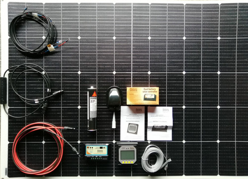 250w dual battery - , panel
