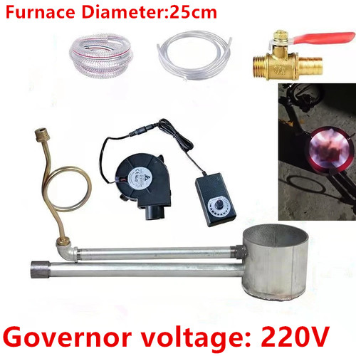 Waste oil burner - burner, 25cm