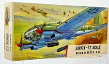 Vintage Airfix Red Stripe Series 4 (1963) 1/72 Heinkel He 111 H-20 #484