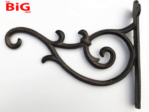 Cast iron ornate hanging - cast,