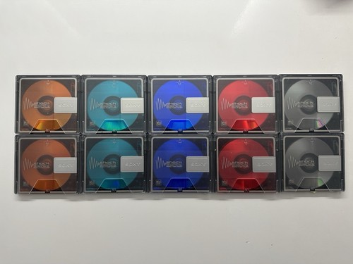 Sony md80 colour minidisc - x,