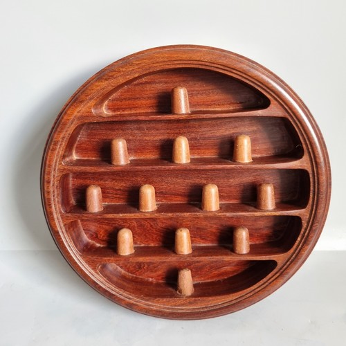Vintage wooden thimble - wooden,