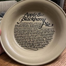 Apple & Blackberry Pie plate