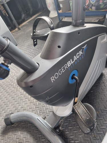 Roger black exercise bike - exercise,