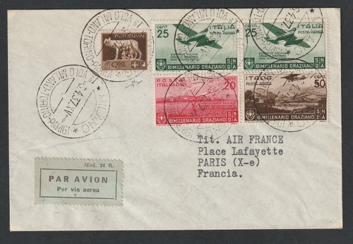 Italy 1937 first flight - 1937,,