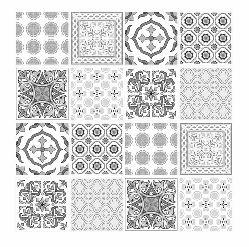 Tile stickers mosaic - tile,
