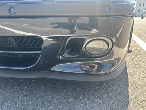 Fog light cover - &, intake