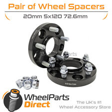 Bolt-On Wheel Spacers (2) 5x120 72.6 20mm for Land Rover Discovery [Mk5] 17-20