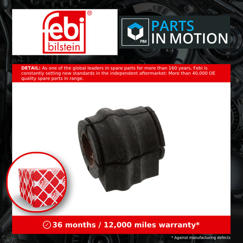 Anti roll bar bush - anti, front