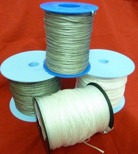 Grey white dyneema - dyneema, 1mm