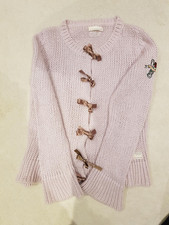 Gorgeous Odd Molly chunky knit lilac cardigan in size 3 in very good condition.