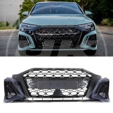 RS3 STYLE CONVERSION FRONT BUMPER BODY KIT GRILLE FOR AUDI A3 8Y SALOON 2021+