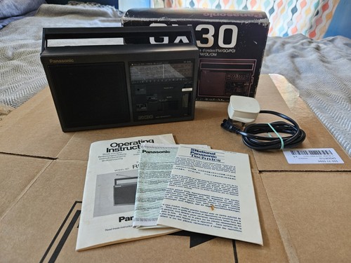 Vintage panasonic radio - panasonic, fm-am