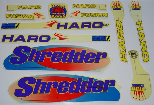 Haro shredder bmx sticker - bmx,