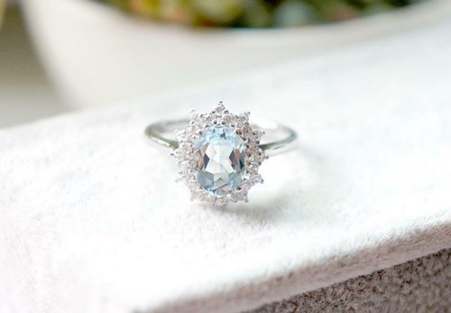 2ct lab created - 2ct, blue